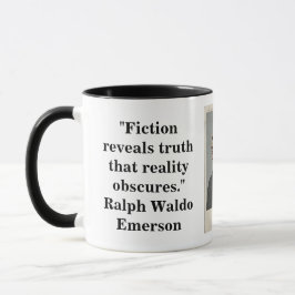 Caneca Revista de Câmara Ralph Waldo Emerson Fiction Mug