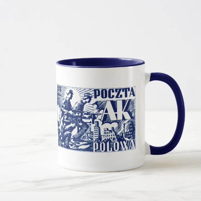 Caneca Revolta de Varsóvia em 1944 (Direita)