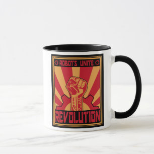 Caneca Revolta do robô