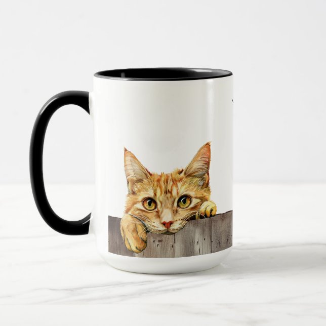 Caneca Rex Cat Mug Alemão (Esquerda)