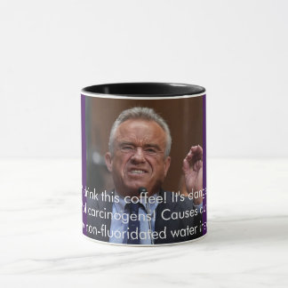 Caneca RFK Diz: Não Beba Este Café!