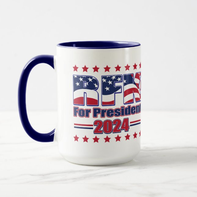 Caneca RFK para presidente (Esquerda)