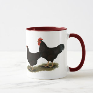 Caneca Rhode Island Red Bantams