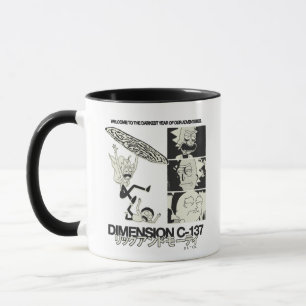 Caneca RICK AND MORTY™ Dimensão C-137