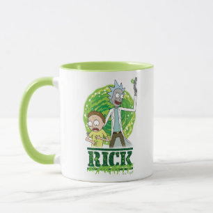 Caneca RICK AND MORTY™   Green Splash