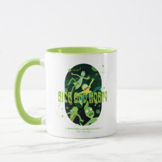 Caneca Rick e Crachá de Cotação de Morty