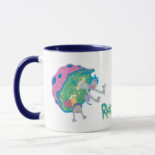 Caneca RICK E MORTY™ Abaixo do Portal Infectado