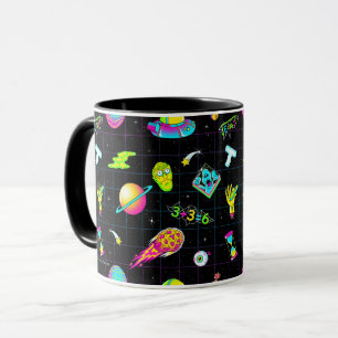 Caneca RICK E MORTY™ Estação Psychedelic 3 Padrão