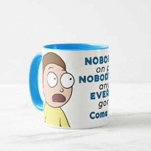 Caneca RICK E MORTY™ Ninguém Existe Com Finalidade