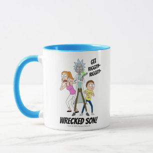 Caneca RICK E MORTY™ Rick, Morty e Verão