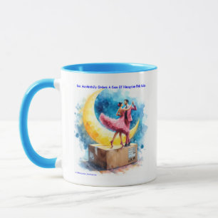 Caneca Rick London Himalayan Pink Salsa Engraçado