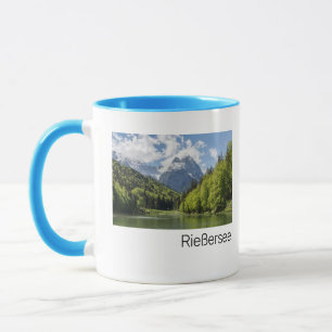 Caneca Riessersee Alps Garmisch Partenkirchen Bavaria