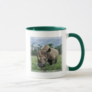 Caneca Rinoceronte Negro Quênia