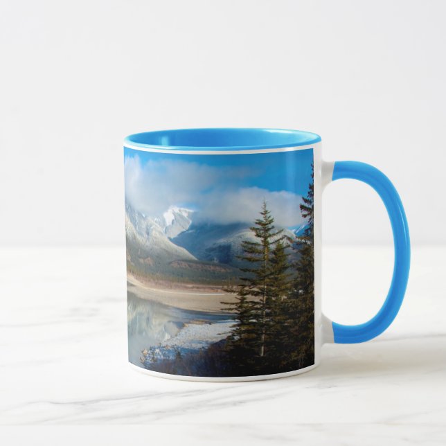 Caneca Rio Athabasca, Parque Nacional Jasper, Alberta (Direita)