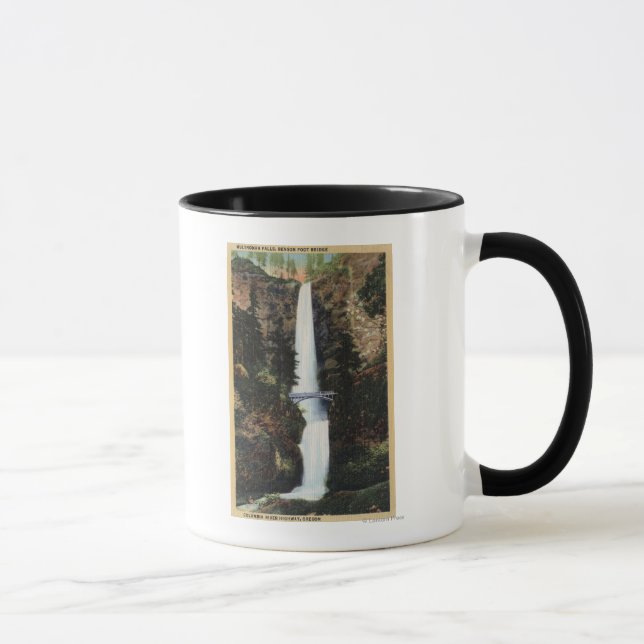 Caneca Rio Columbia, OR - Multnomah Falls e Benson (Direita)