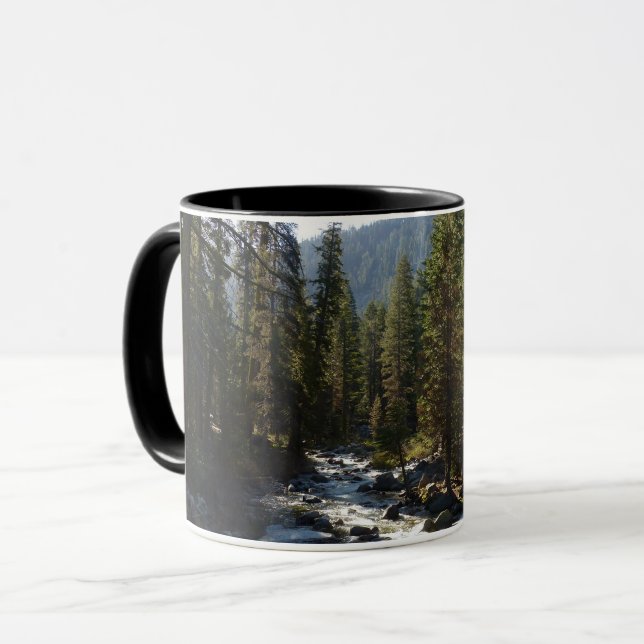 Caneca Rio Kaweah no Parque Nacional de Sequoia (Frente Esquerda)