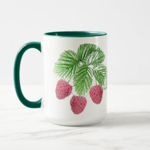 Caneca Ripas, bagas, framboesas