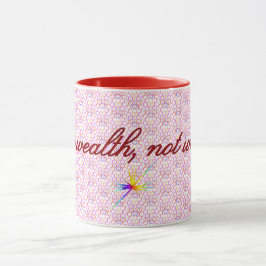 Caneca Riqueza Fiscal Geométrica, Extrato Mug