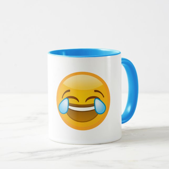 Caneca Riso Emoji (Frente Esquerda)