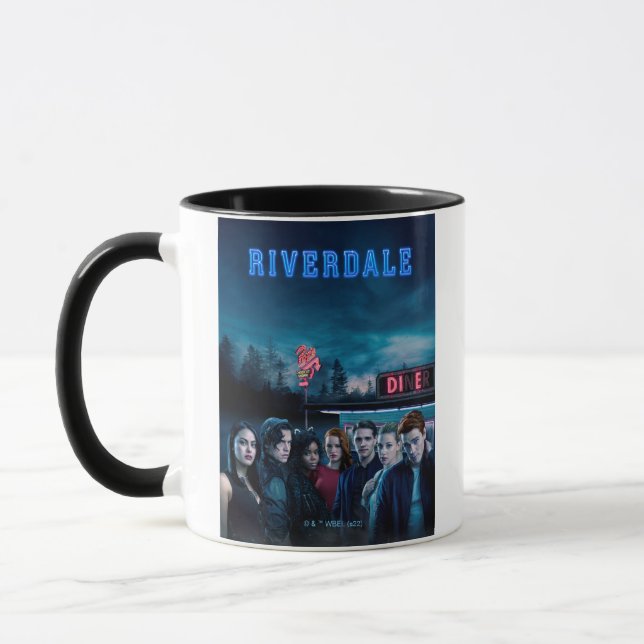 Caneca Riverdale Outside Pop Diner Poster (Esquerda)