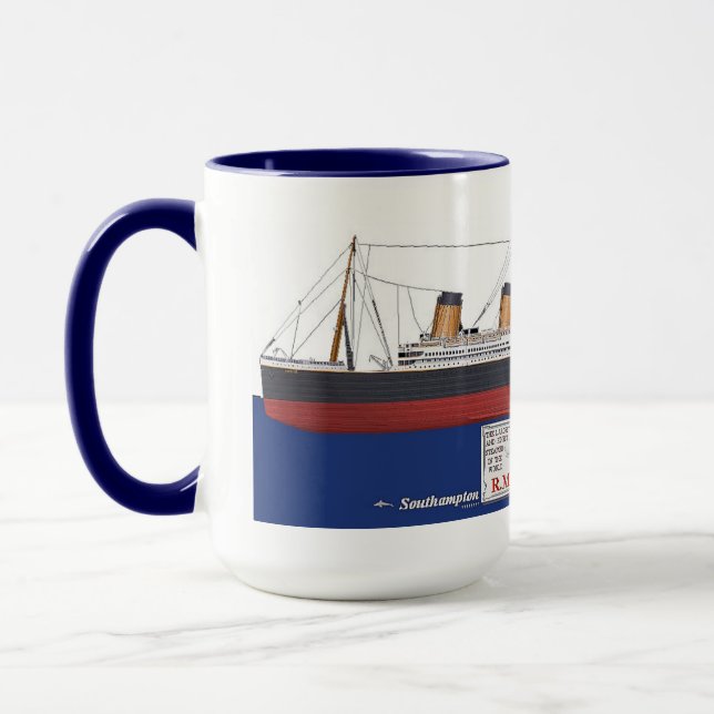 Caneca RMS Titanic (Esquerda)
