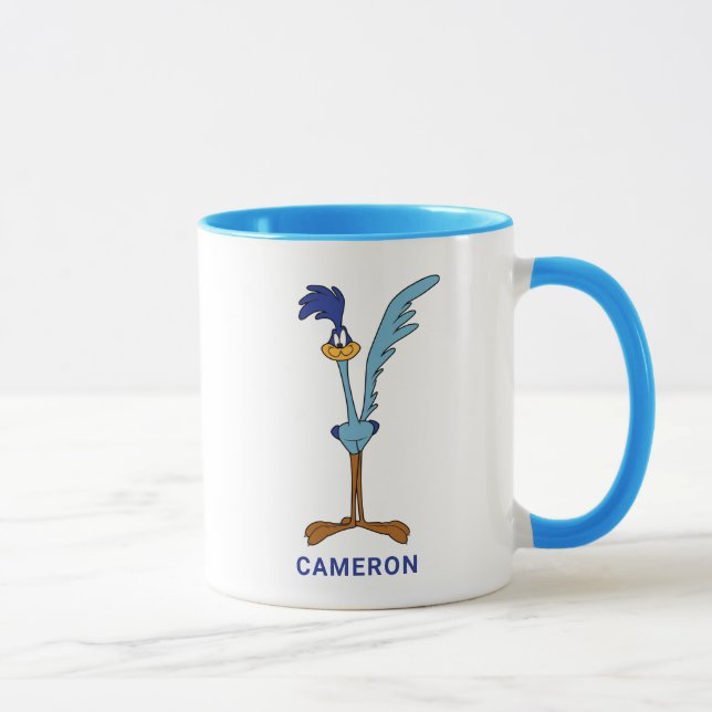 Caneca ROAD RUNNER™ personalizado em combinação de cores (Direita)