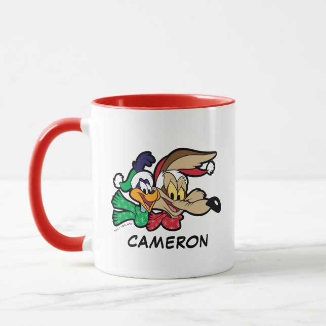 Caneca ROAD RUNNER™ & Wile E. Coyote "Team Naughn" (Esquerda)