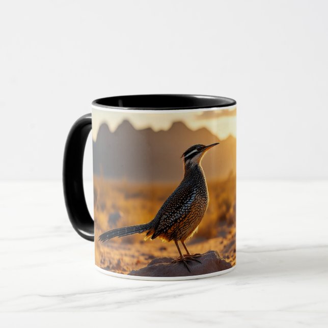 Caneca Roadrunner de Aves do Sudoeste arizona (Frente Esquerda)