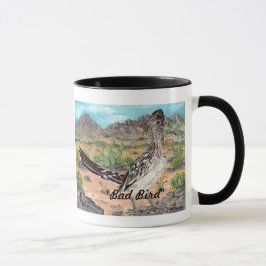 Caneca Roadrunner do "Mau Pássaro" e Mug do Novo México K