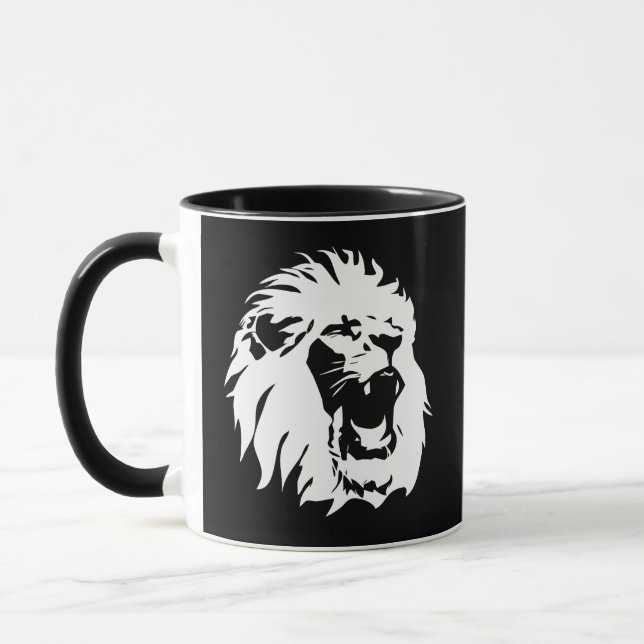 Caneca Roaring Lion Face (Esquerda)