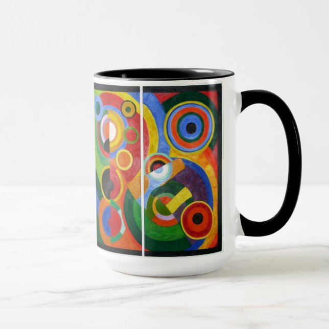 Caneca Robert Delaunay: Ritmo (Direita)