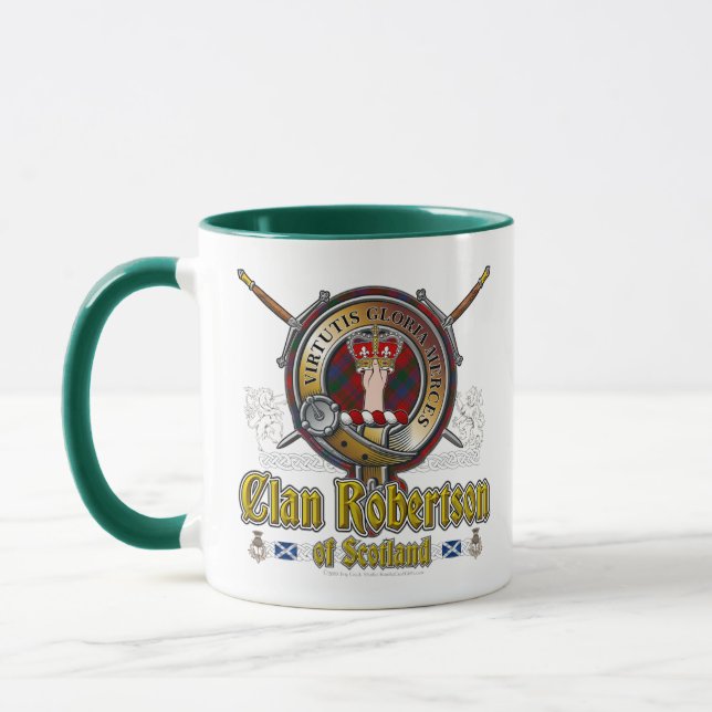 Caneca Robertson Clan Crachá (Esquerda)