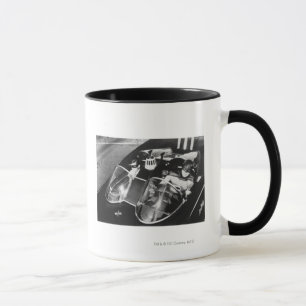 Caneca Robin e Batman no Batmobile