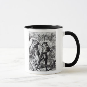 Caneca Robin Hood e John pequeno