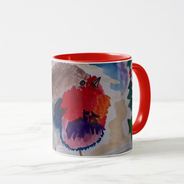 Caneca Robin Mug Natal (Frente Esquerda)