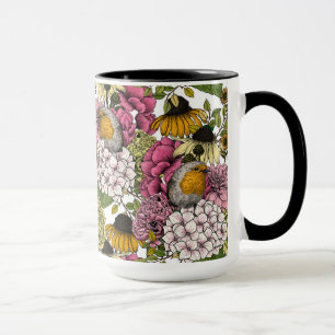 Caneca Robins no jardim