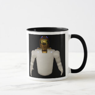 Caneca Robonaut 2, um astronauta humanoide destreza 5
