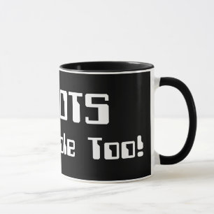 Caneca ROBÔS Também São Pessoas!