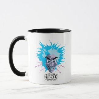 Caneca Robot Chicken Scientist Head Graphic