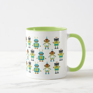 Caneca Robots divertidos
