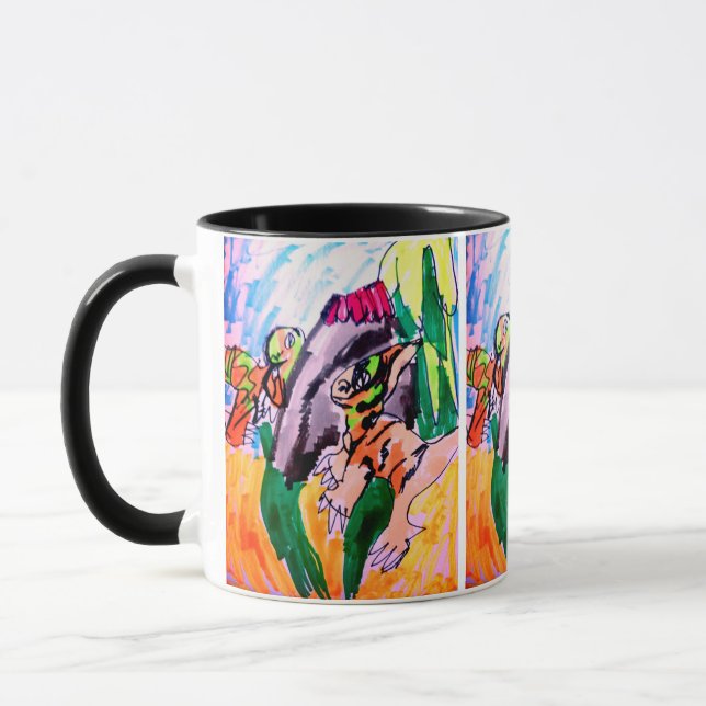 Caneca Rocas de dinossauro  (Esquerda)