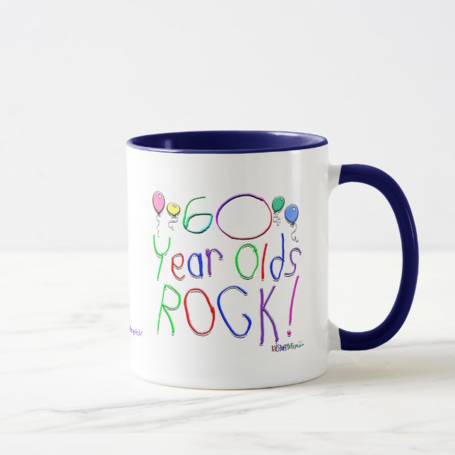 Caneca Rocha das pessoas de 60 anos! (Direita)
