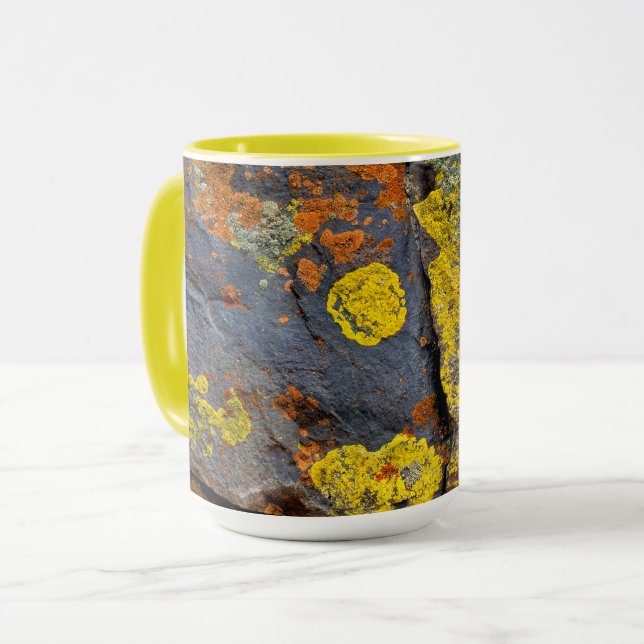 Caneca Rochas Cobertas de Líquen (Frente Esquerda)