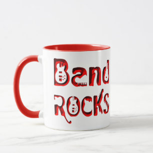 Caneca Rochas da Banda Vermelha