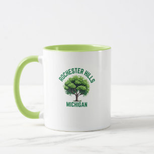 Caneca Rochester Colinas Michigan Coffee Mug