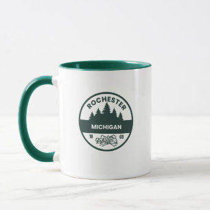 Caneca Rochester Michigan Coffee Mug