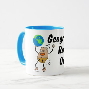 Caneca Rock Geografia em