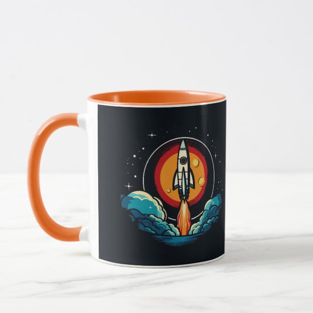 Caneca Rocketship (Esquerda)