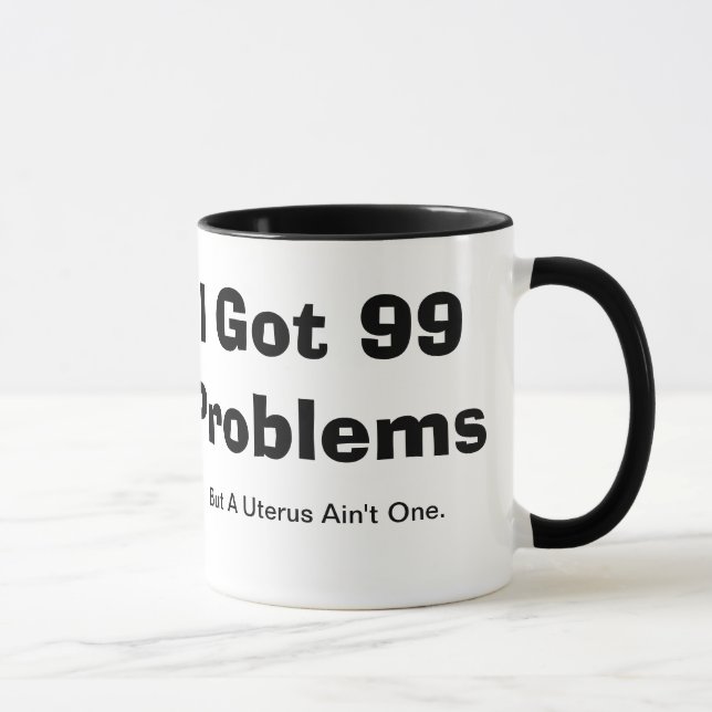 Caneca Rockin uma histerectomia (Direita)