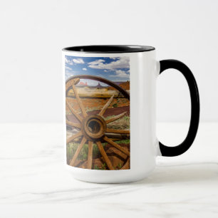 Caneca Roda de vagão close up, Arizona